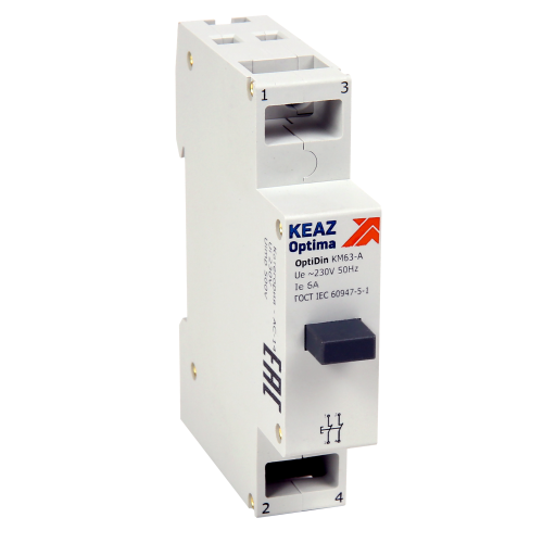 Кнопка управления модульная OptiDin KM63-A-11-УХЛ3 Кнопка управления модульная OptiDin KM63-A-11-УХЛ3