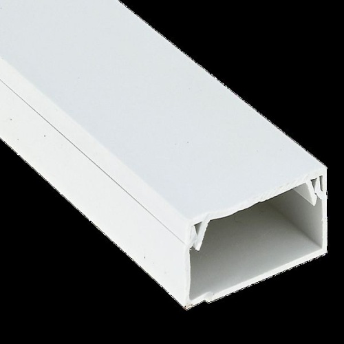 Канал кабельный (80х60) (8 м) белый EKF-Plast