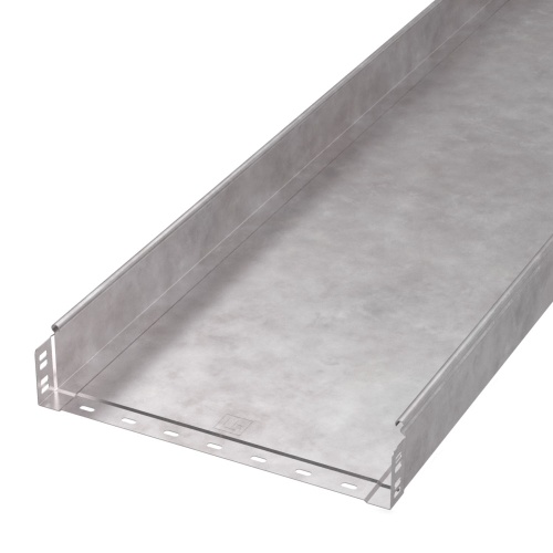 Лоток неперфорированный Стандарт HDZ 400х80х3000 (1,0 мм) (6 м/уп) Промрукав Лоток неперфорированный Стандарт HDZ 400х80х3000 (1,0 мм) (6 м/уп) Промрукав