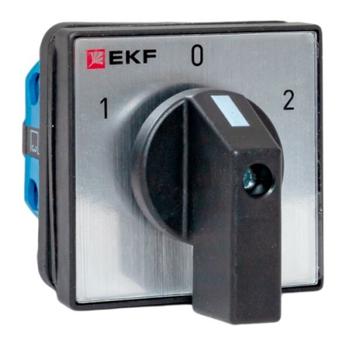 Переключатель кулачковый ПК-1-41 10А 1P «1-0-2» IP65 EKF Переключатель кулачковый ПК-1-41 10А 1P «1-0-2» IP65 EKF