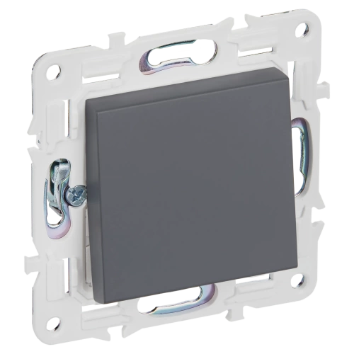 SKANDY Выключ. 1-кл. перекр. 10А SK-V03T титан IEK SKANDY Выключ. 1-кл. перекр. 10А SK-V03T титан IEK