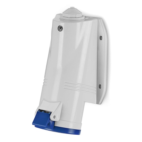 Розетка настенная IP44 16A 2P+E 230В (упак. 10 шт)