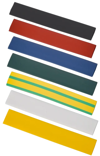 Набор ТТУ нг-LS 12/6мм L=100мм 7 цветов 21шт/упак IEK Набор ТТУ нг-LS 12/6мм L=100мм 7 цветов 21шт/упак IEK