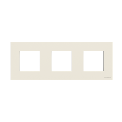 Рамка 3-постовая, серия Zenit, цвет альпийский белый  N2273 BL (N2273 BL)