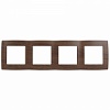 12-5004-10 Эл/ус ЭРА Рамка на 4 поста, Эра12, венге