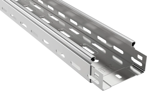 Лоток перфорированный 50х100х3000х0,55 IEK (6м)