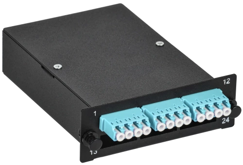 ITK Кассета для кросса ST OM3 MTPf 3хLC-quad (12 ОВ)