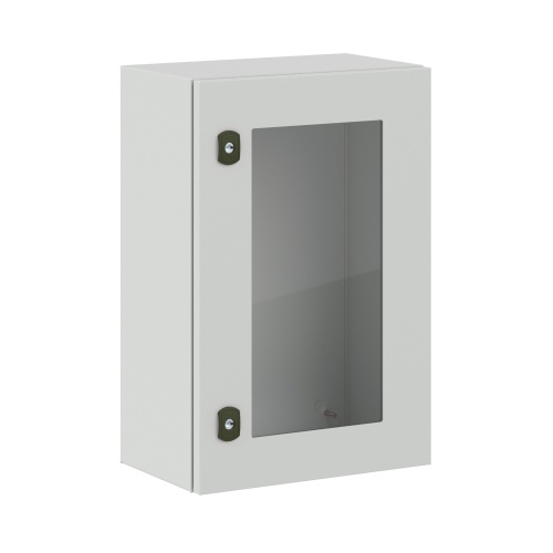 Корпус навесной уличный ST Outdoor с М/П с прозрачной дверью ВxШxГ 600x400x250 мм, IP66