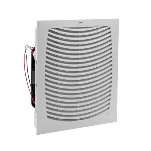 Вентилятор с фильтром ЭМС 700 м3/ч, 24В DC, 324х324 мм, IP54