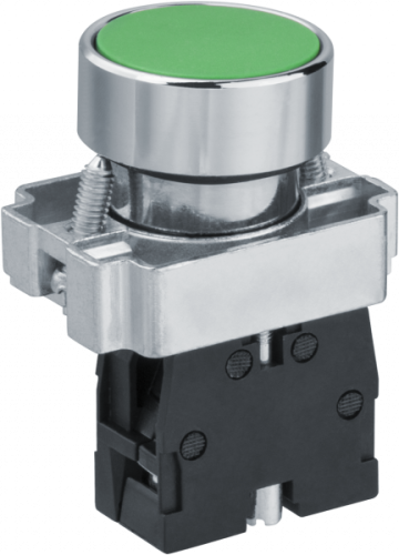 Кнопка Navigator 82 818 NBI-B-08-G зеленая d22мм NO Кнопка Navigator 82 818 NBI-B-08-G зеленая d22мм NO