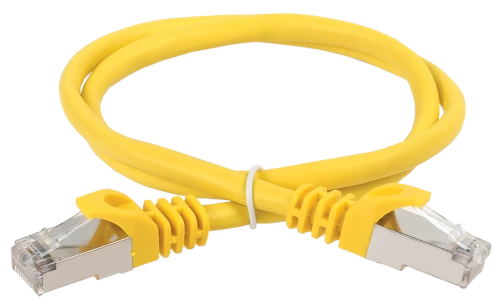 ITK Коммутационный шнур кат. 6 FTP PVC 5м желтый
