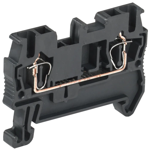 Клемма пружинная КПИ 2в-2,5 31А черный IEK