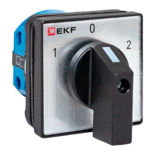 Переключатель кулачковый ПК-1-21 10А 1P «1-0-2» IP65 EKF Переключатель кулачковый ПК-1-21 10А 1P «1-0-2» IP65 EKF