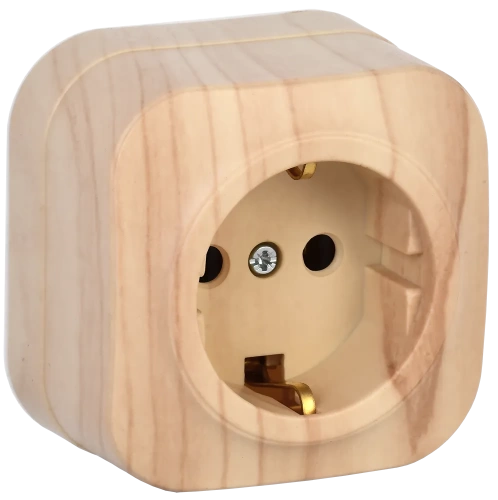 РС20-3-ХС Розет. 1-ая с з/к о/у 16А GLORY сосна IEK РС20-3-ХС Розет. 1-ая с з/к о/у 16А GLORY сосна IEK