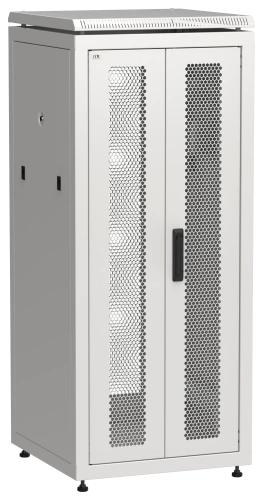 ITK LINEA N 28U 600х600мм распаш. перф. дв. задн. перф. сер.