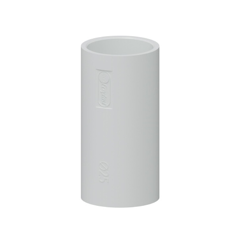 Муфта для аспирационной системы D25мм, АБС, цвет белый (1уп = 50шт) Экопласт