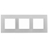 14-5103-01 Эл/ус ЭРА Рамка на 3 поста, стекло, Эра Elegance, белый+бел