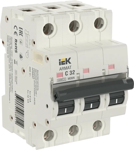 ARMAT Авт. выкл. M06N 3P C 32А IEK