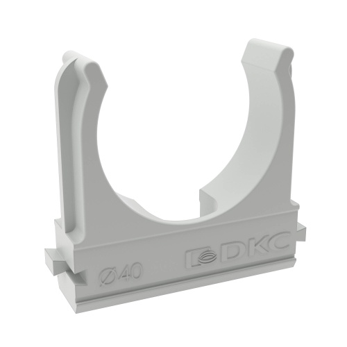Держатель с защелкой, д.40мм, в упаковках по 2шт. (упак. 400 шт)