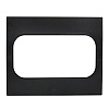 Стокгольм Рамка для розетки 2-местная черная EKF PROxima