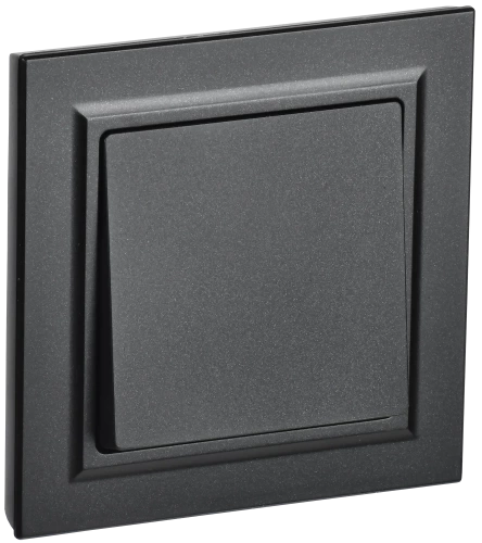 BRITE Выключ. 1-кл. 10А в сб. ВСР10-1-0-БрЧ черн. IEK BRITE Выключ. 1-кл. 10А в сб. ВСР10-1-0-БрЧ черн. IEK