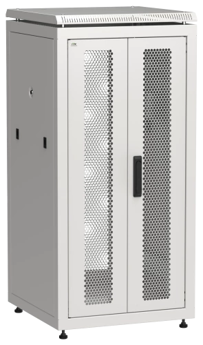 ITK LINEA N 24U 600х600мм распаш. перф. дв. задн. перф. сер.