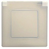 ETIKA Рамка 1-мест. кр. IP44 сл. кость