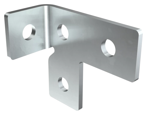 Пластина T-образная с прав. отгиб. под 90град. EZ IEK