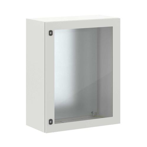 Корпус навесной STE с М/П с прозрачной дверью ВхШхГ 1000x800x400 мм