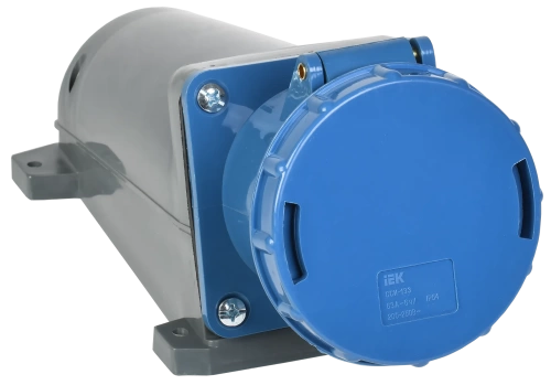 Розетка 133 стационарная 2Р+РЕ 63А 220В IP54 ИЭК