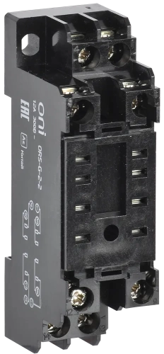 Розетка ORS-G-2-2 для реле OGR-2 2C ONI