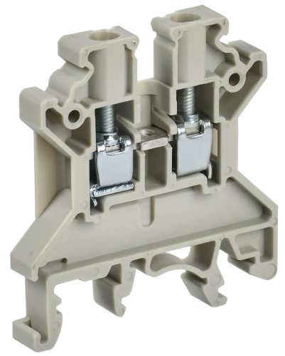 Колодка клеммная CTS 4мм2 серая IEK Колодка клеммная CTS 4мм2 серая IEK