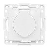 Стокгольм Механизм Розетки 1-местной с/з 16А автоматические клеммы белый с крышкой и защ. штор. IP44 EKF PROxima
