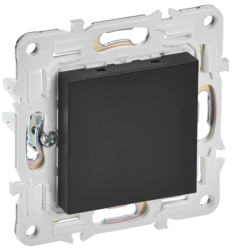 SKANDY Заглушка с суппортом SK-C01Bl черн. IEK