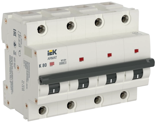 ARMAT Авт. выкл. M10H 4P K 80А IEK