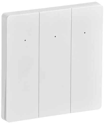iTEQ SMART-выключатель 3-кл. 16А с нейтр. WIFI+BLE бел. ONI