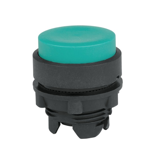 A5-PJ-3  Головка кнопки с выступ. толк. зеленая пластик ZB5AL3