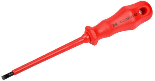 ARMA2L 3 Отвертка диэлектрическая SL5,5х125 K2 IEK ARMA2L 3 Отвертка диэлектрическая SL5,5х125 K2 IEK