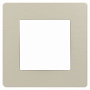 12-5101-02  Рамка для розеток и выключателей ЭРА Серия 12 12-5101-02 на 1 пост, Сатин, слоновая кость