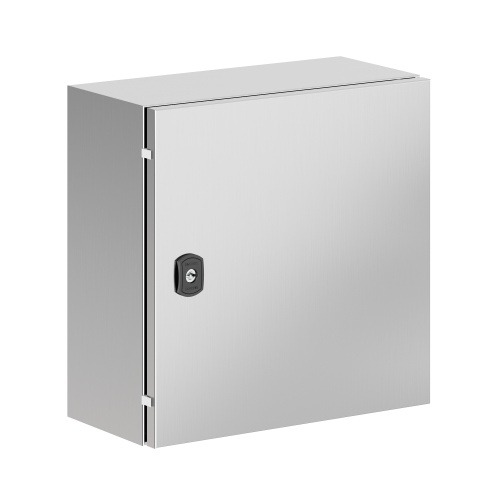 Корпус навесной STH с М/П из нержавеющей cтали AISI304 ВхШхГ 400x400x200 мм, с фланцем Корпус навесной STH с М/П из нержавеющей cтали AISI304 ВхШхГ 400x400x200 мм, с фланцем