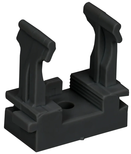 ELASTA Держатель для гофр. труб под м. пист. CFM16 черн. IEK