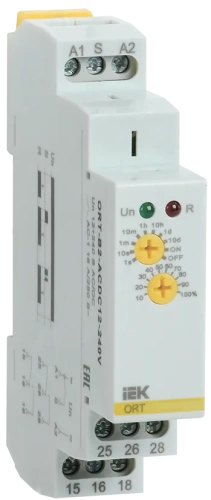 Реле задержки выключения ORT. 2 конт. 12-240 В AС/DC IEK