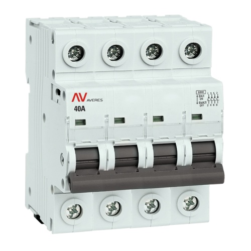 Выключатель нагрузки AVN 4P 40A EKF AVERES Выключатель нагрузки AVN 4P 40A EKF AVERES