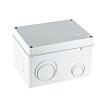 BJB/JBS150 Коробка распределительная без сальников о/п,150х110х110мм IP56 цвет серый (упаковка DIY) Экопласт