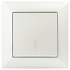 Переключатель Intro Solo 4-103-06 одноклавишный 10А-250В, IP20, СУ, перламутр