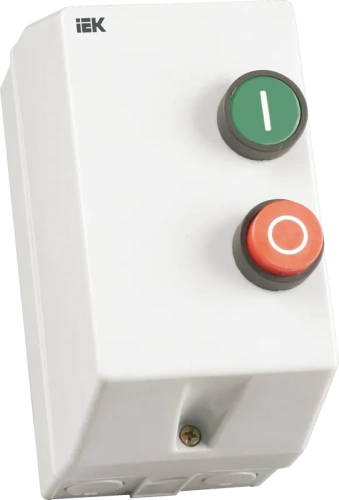 Контактор КМИ11260 12А IP54 с индик. Ue=230В/АС3 ИЭК