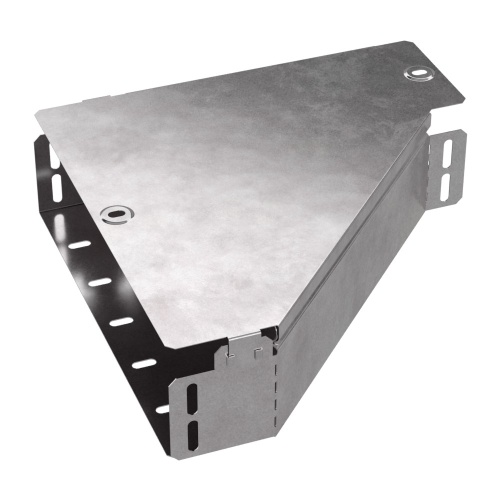 Переходник левый с крышкой Стандарт 300х100х80 Промрукав