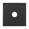 Накладка розетки TV(черный бархат) LK60