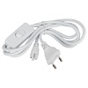 Сетевой шнур ЭРА LLED-A-CABLE-04 с выключателем 3-pin 1,5м