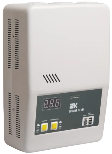 Стабилизатор напряжения настенный серии Ecoline 10 кВА IEK